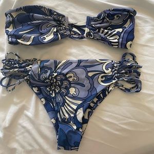 Mikoh bikini set. Top is XS bottoms are M.